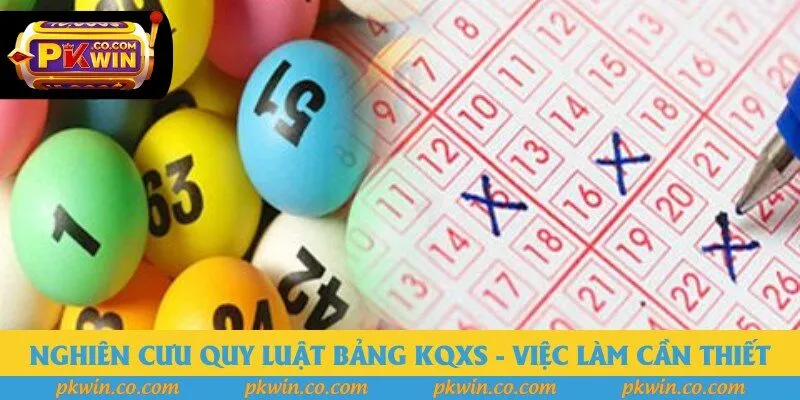 Nghiên cứu quy luật bảng KQXS - Việc làm cần thiết