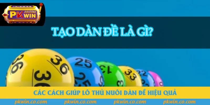 Các cách giúp lô thủ nuôi dàn đề hiệu quả