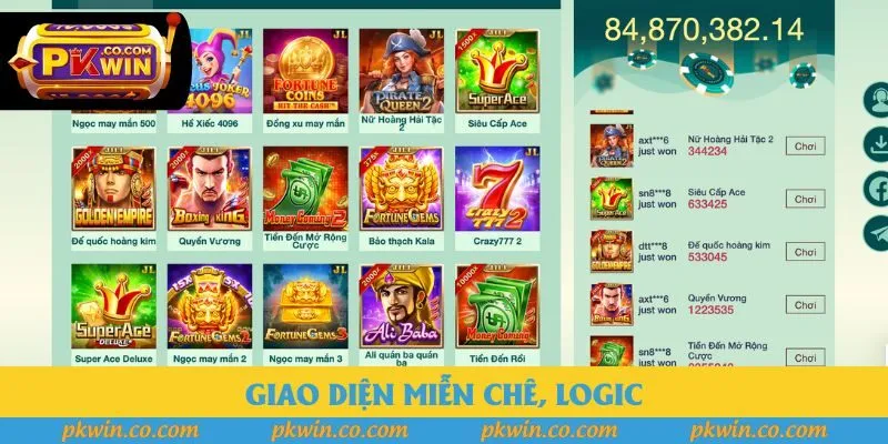 Giao diện miễn chê, logic